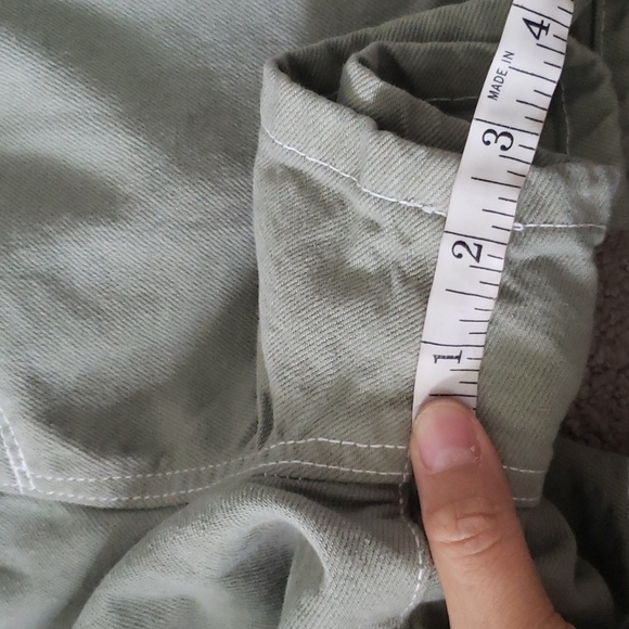 Cotton on green overall shorts jumper size 8 - Picture 7 of 9